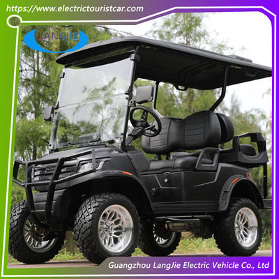 Un buon prezzo. 4 persone Carrozze da golf elettriche gratuito manutenzione Azionato da batteria 48v Controller AC Motor in linea