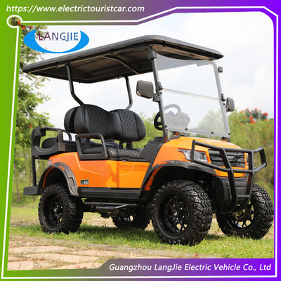 4 ruote carrello da golf elettrico 48V AC Motor Opzione colore Club Auto per il parco campo da golf