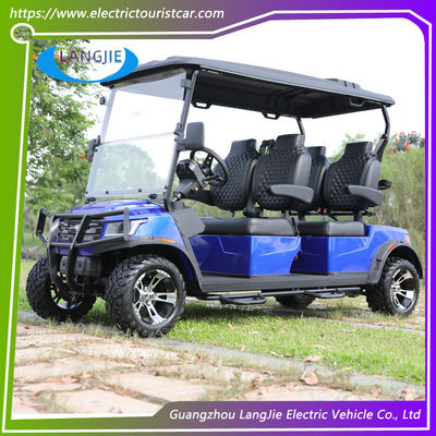 4 ruote motrici Veicoli elettrici da passeggeri 4 posti AC Motor Model Golf Car