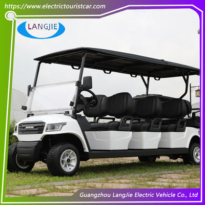 Carrello da golf a 4 ruote 8 Carrello da golf per passeggeri 48V Carrello da golf a motore elettrico per hotel