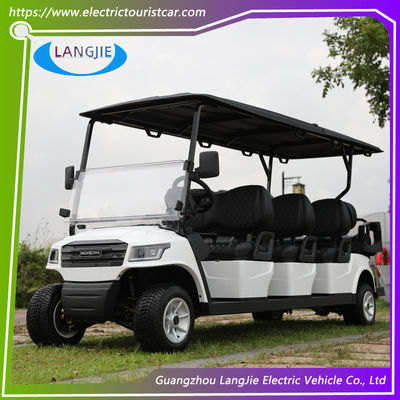 Un buon prezzo. 4 ruote AC Motor Buggy Golf Cart Con 48V Batteria a secco 8 Passenger Golf Cart Per Hotel in linea