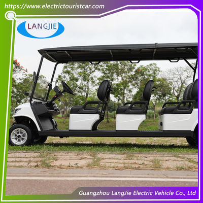 Carro da golf a 4 ruote Star Carro da golf elettrico 8 persone Carro da club Carro da golf per scuola