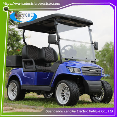 Golf E Car 4 ruote elettrico Mini Golf Cart Motore elettrico 2 posti Golf Cart per Resort