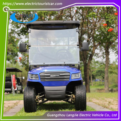 Golf E Car 4 ruote elettrico Mini Golf Cart Motore elettrico 2 posti Golf Cart per Resort