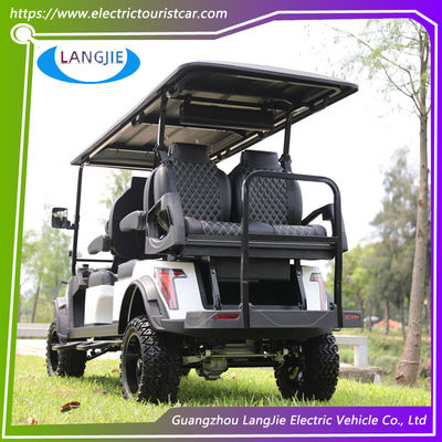 6 posti 48V5KW Auto da caccia elettrica Buona capacità di arrampicata Nuovo carrello da golf elettrico con CE