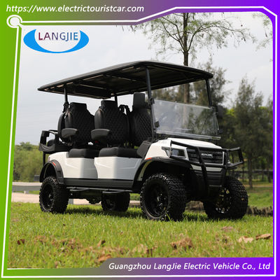 qualità 6 posti 48V5KW Auto da caccia elettrica Buona capacità di arrampicata Nuovo carrello da golf elettrico con CE fabbrica