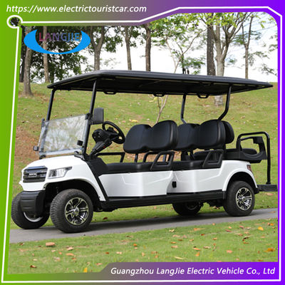 Club Car 6 Carro da golf passeggeri con batteria secca Carro elettrico Carro da golf per Multi 8v * 6pcs