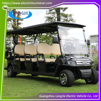OEM 8 posti Carro da golf elettrico senza manutenzione con batteria AC Motor Golf Buggy per aeroporto