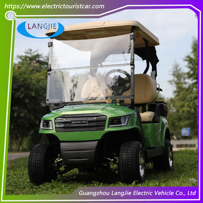 2 posti Carro da golf elettrico AC Motore gratuito di manutenzione Batteria Club Car Per campo da golf