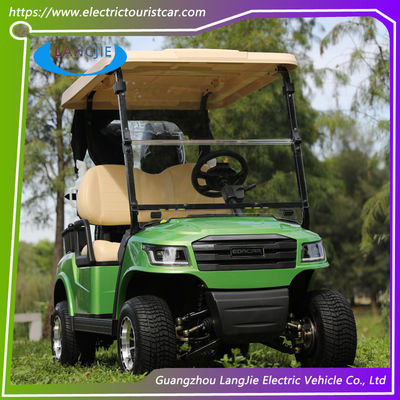 Free Maintenance Battery Electric Golf Club Cart 2 posti 48 voltaggio Con parabrezza PC