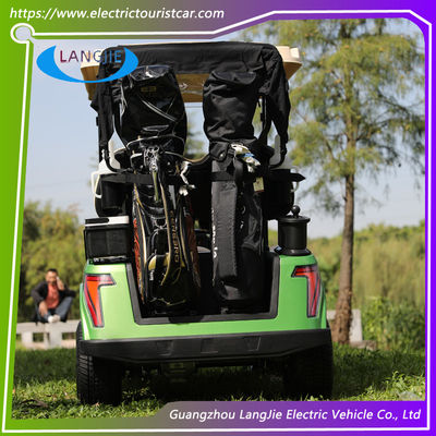 Free Maintenance Battery Electric Golf Club Cart 2 posti 48 voltaggio Con parabrezza PC