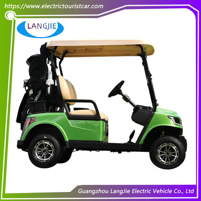 4 ruote 2 persone Club elettrico Golf Car Car 48V batteria alimentata con tetto