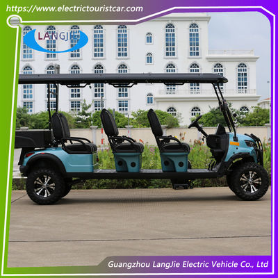 6 persone carrelli elettrici da golf mini a batteria azionato golf buggy sicurezza per bambini