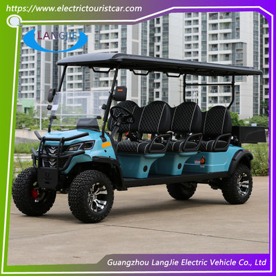 6 persone carrelli elettrici da golf mini a batteria azionato golf buggy sicurezza per bambini