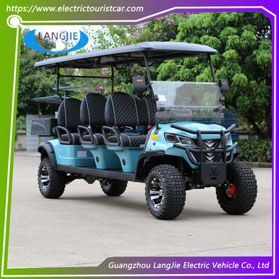 Customized 48 Volt 6 Seat Street Legal Golf Electric Cart Safty Usato Per Bambini