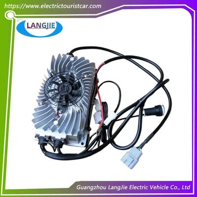 72V Intelligente caricabatterie al litio impermeabile HXHF-7215MCW-V1.5 Per Marshell Golf Cart