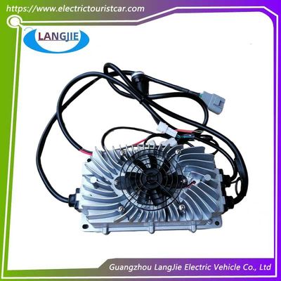 72V Intelligente caricabatterie al litio impermeabile HXHF-7215MCW-V1.5 Per Marshell Golf Cart
