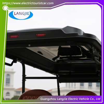 4 ruote Carro da golf elettrico 4 posti Motore a corrente alternata batteria secca 48V Resort Car Per hotel