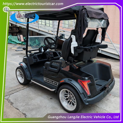 AC 2 posti auto elettrica 48 Volt Club Parcheggio Servizi Alimentari Golf Cart Per Hotel