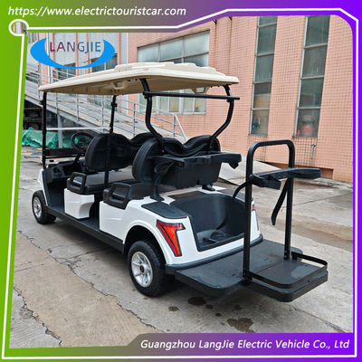 Electric Golf Buggy 2 posti con motore AC 48 Volt Club Car Per Hotel Aeroporto