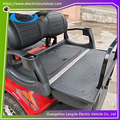 Auto elettrica a quattro posti 48 Volt Club Car Con luci di frenata posteriore per il parcheggio
