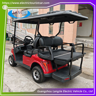 Auto elettrica a quattro posti 48 Volt Club Car Con luci di frenata posteriore per il parcheggio