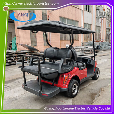 4 ruote Carro da golf elettrico AC Motor Auto elettrica Tour Per noleggio auto turistica