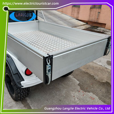 Motore a corrente alternata 48v Mini camion elettrico 2 posti carrello da golf elettrico con tetto per parcheggio