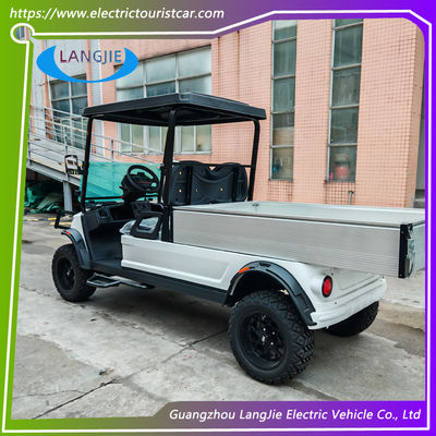 Motore a corrente alternata 48v Mini camion elettrico 2 posti carrello da golf elettrico con tetto per parcheggio