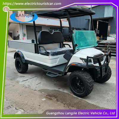 2 posti carrello di bagagli elettrico 48V AC Motor Driven Battery Powered Carry Van For Park
