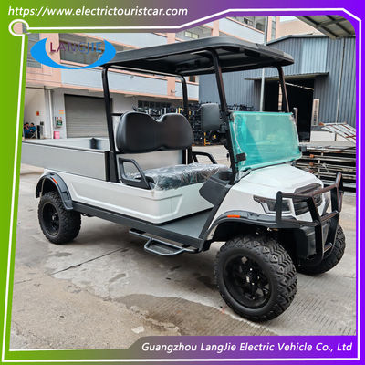 Motore a corrente alternata 48v Mini camion elettrico 2 posti carrello da golf elettrico con tetto per parcheggio