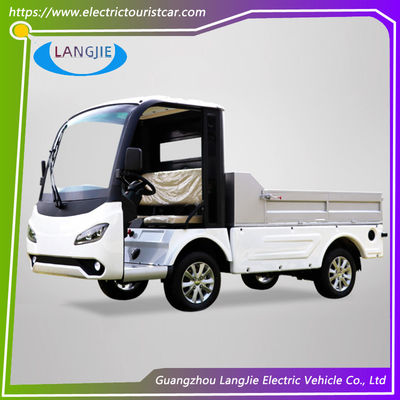 1000KGS Electric Carbage Collection Car AC Tourist Electric Utility Carts 2 posti a sedere 100km per il raggio