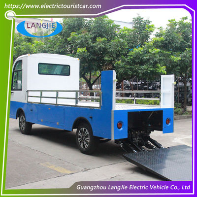 2 posti Carro da bagagli elettrico con sedia confortevole Motore a corrente alternata 5 kW per hotel