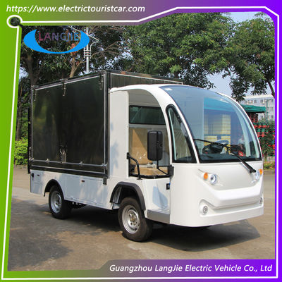 Cargo Tipo Aeroporto Batteria Alimentata 2 posti Carro di bagagli elettrico Carro merci Per l'invio di cibo