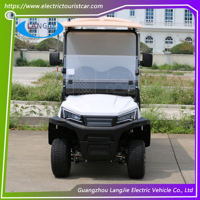 2 Persone Bianco Mini Cargo Electric Truck Con Composite Cargo Box 500kg 48v 4kw AC Motor