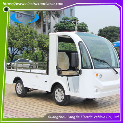 Bianco 2 posti auto elettrica di consegna AC 48V veicoli utilitari a propulsione elettrica per fabbrica