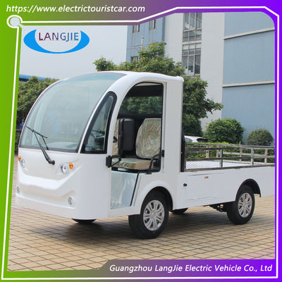 Bianco 2 posti auto elettrica di consegna AC 48V veicoli utilitari a propulsione elettrica per fabbrica