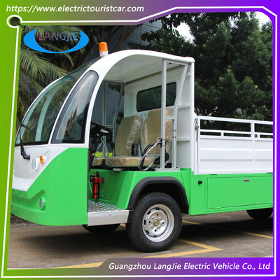 0.9 tonnellate 2 posti carrello per bagagli elettrico con motore a corrente alternata carrello da carico elettrico 48v