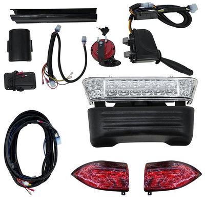 Cartolina da golf 48V LED Luxury Car Light Set Segnale di svolta Fuoco alto per auto Club Precedente Pioniere