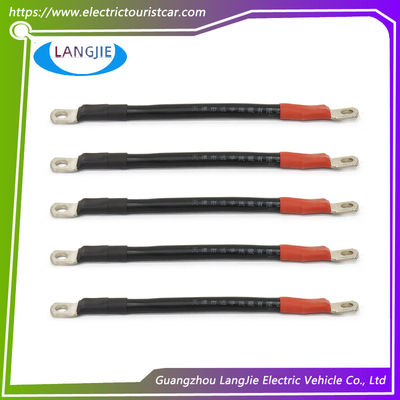 Kit di cavi di cablaggio del carrello da golf con cavo di connessione della batteria del carrello da golf AC DC da 4 calibri 7 PC