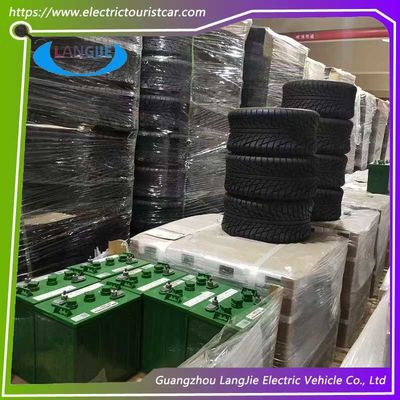 DS Anteriore e posteriore C-tipo ruota nera sopracciglia Flat Noodles viene utilizzato per CIub Car Golf Cart