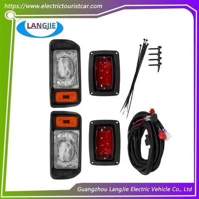 CIub Car DS Kit di illuminazione dei carrelli da golf importati, fari anteriori sinistri e destri luci posteriori a LED