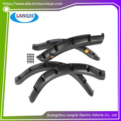 DS Anteriore e posteriore C-tipo ruota nera sopracciglia Flat Noodles viene utilizzato per CIub Car Golf Cart