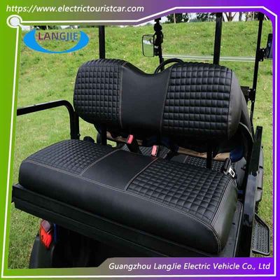 Club Car DS Golf Auto cuscino e schienale Copertura in cuoio Componente di modello a scacchi