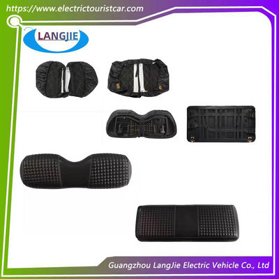 Golf Car Club Car DS Nero Piccolo Quadrato Cuscino del Sedile Anteriore Impermeabile E Resistente alle Rotture Copertura del Sedile