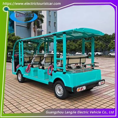 7.5kW Motore a corrente alternata 11 posti Auto turistica elettrica Velocità massima 30km/h Per il trasporto in aree pubbliche