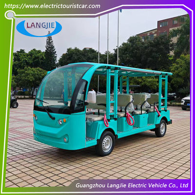 7.5kW Motore a corrente alternata 11 posti Auto turistica elettrica Velocità massima 30km/h Per il trasporto in aree pubbliche