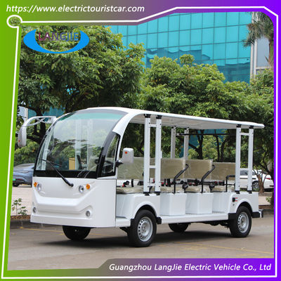 72V 7.5KW Università Electric Tourist Car 11 posti Batteria 6v * 12pcs Per noleggio auto turistica