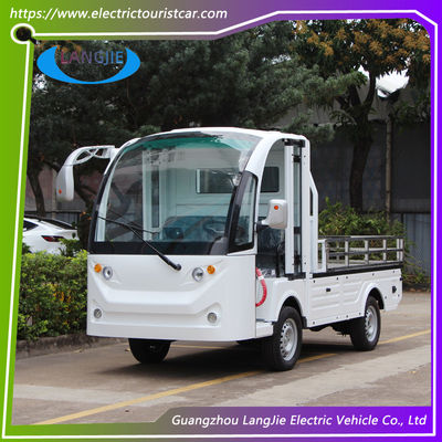 Carro da bagagli elettrico a motore alternativo multifunzionale con fari sinistro e destro