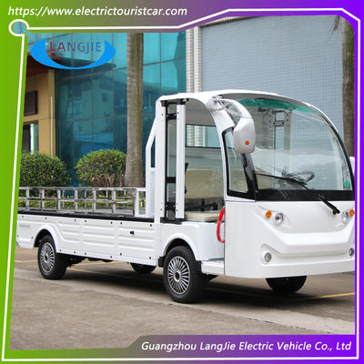 72V 7.5KW AC Motor Electric Baggage Cart Con Cargo Box E Golf Cart Da 2 Sedie Bianco Per Hotel